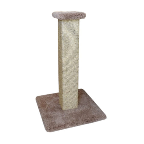 Ultimate Large Full Sisal Rope Scratching Post for Cat Color Brown