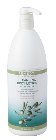 Remedy Olivamine Cleansing Body Lotion, 32 Fl OZ(946 ml)