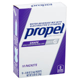 Propel Grape Water Beverage Mix, 10 Count, 0.08 oz Packets